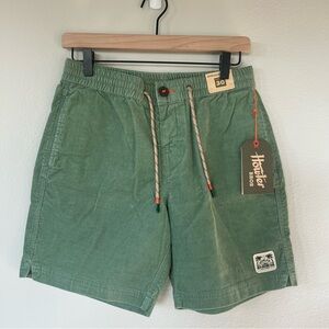 Howler Bros Pressure Drop Cord Shorts Men’s 30 Lichen Green NWT